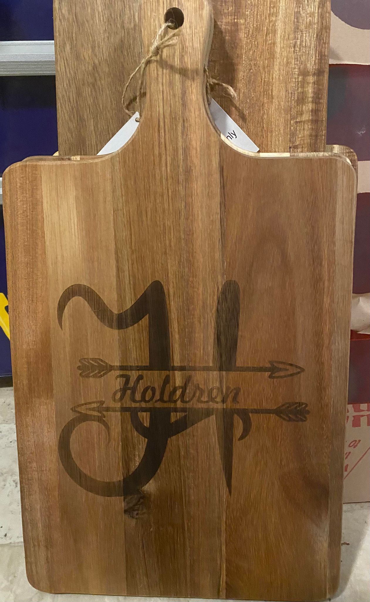 Monogram Cutting Board